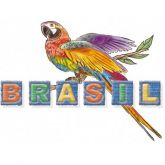 Brasil - Arara bordado  [ART-238]